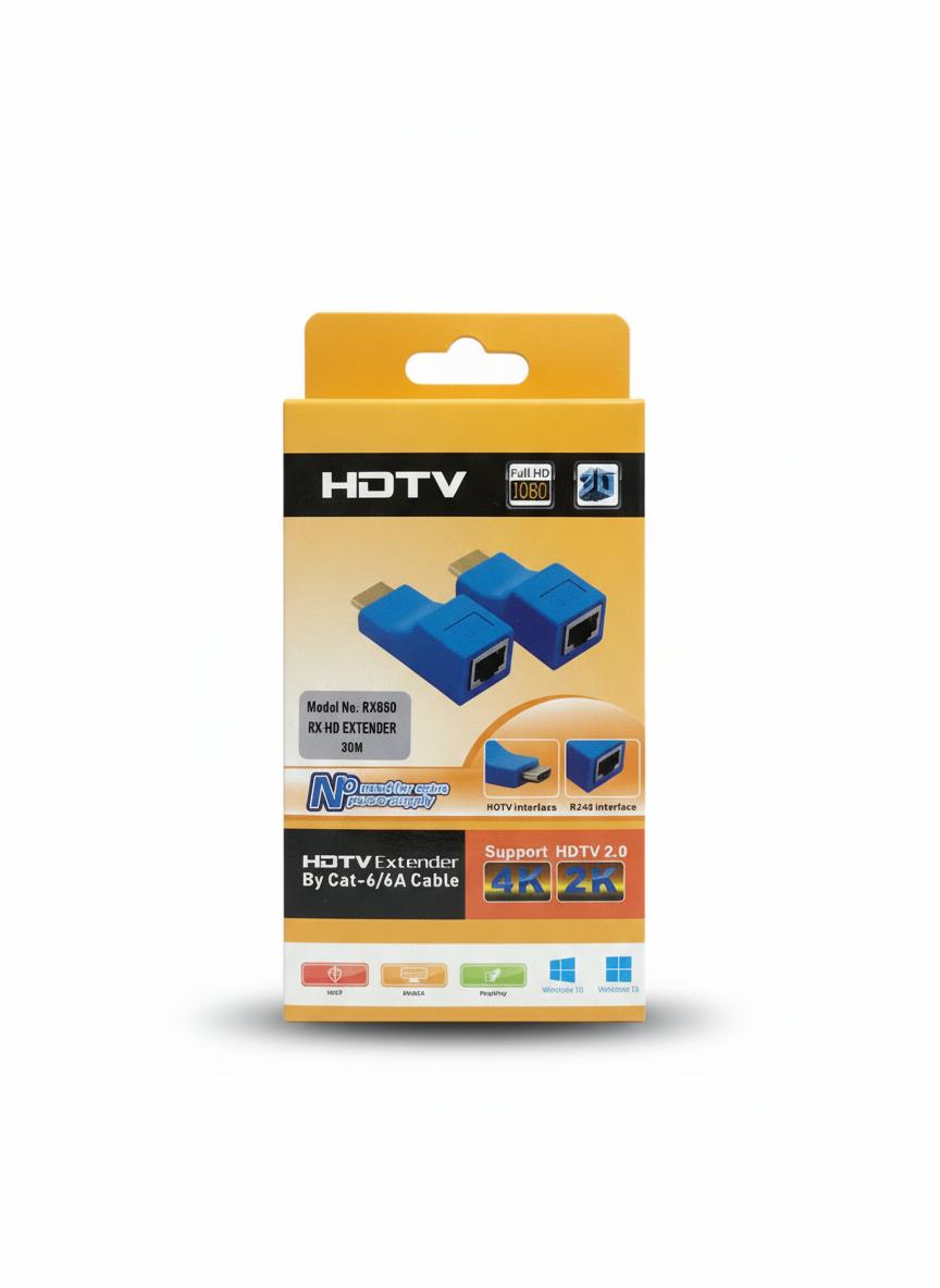 HDTV EXTENDER BY CAT-6/6A CABLE