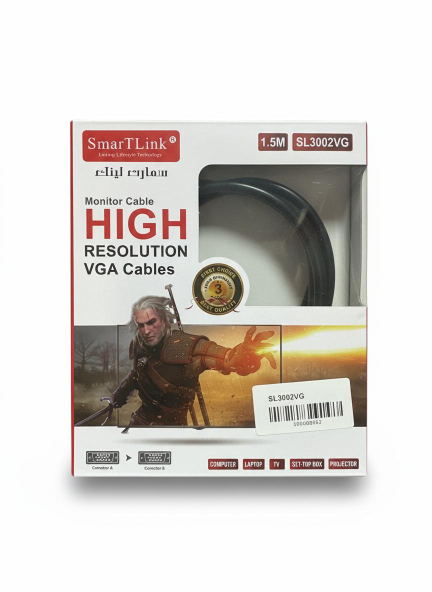 SmarTLink, MONITOR CABLE - HIGH RESOLUTON VGA CABLES