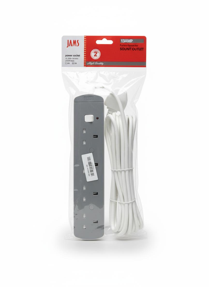 JAMS POWER SOCKET, PORTABLE SWITCHED POWER OUTLET