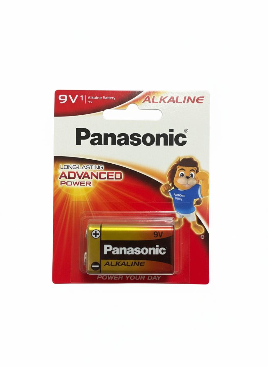PANASONIC, 9V LONG LASTING ADVANCED ALKLINE BATTERY