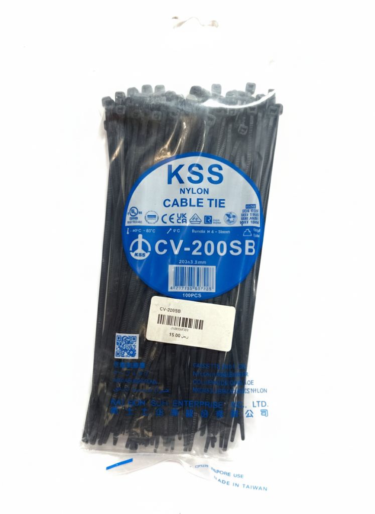 KSS, NYLON CABLE TIE CV-200SB