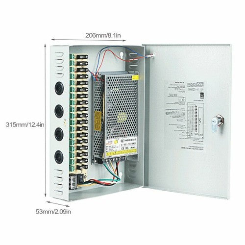 LECXO, CCTV Power Supply
