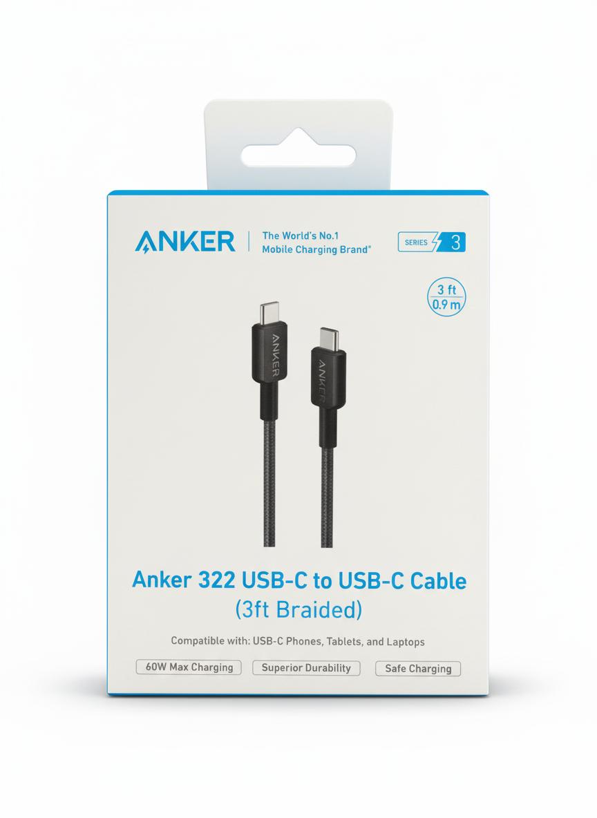 ANKER 322 USC-C TO USB-C CABLE